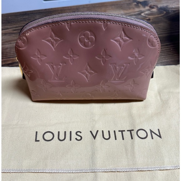 Louis Vuitton mauve Monogram cosmetic bag - Picture 11 of 14